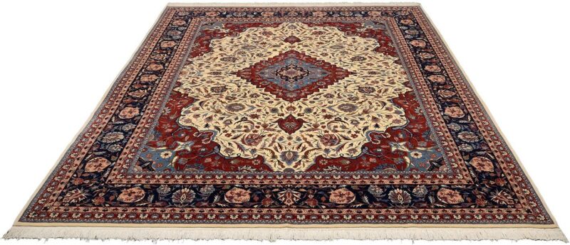 Isfahan Oriental Rug 278 × 368 cm, Wool, hand-knotted, fine — view 2
