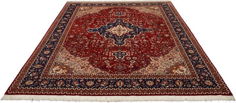 Isfahan Oriental Rug 282 × 378 cm, Wool, hand-knotted — view 2