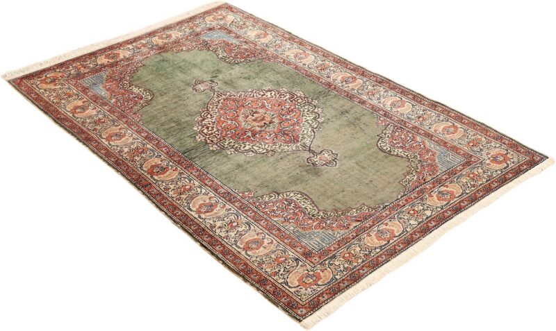 Kayseri Oriental Rug 120 × 175 cm, Silk, hand-knotted, perfect — view 4