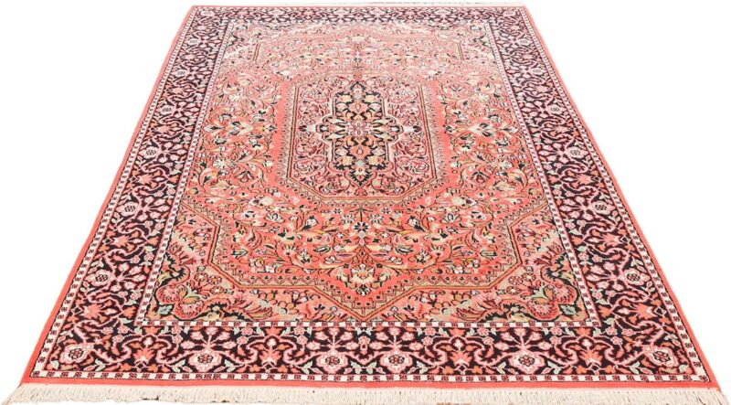Kashmir Oriental Rug 153 × 245 cm, Silk, hand-knotted — view 4