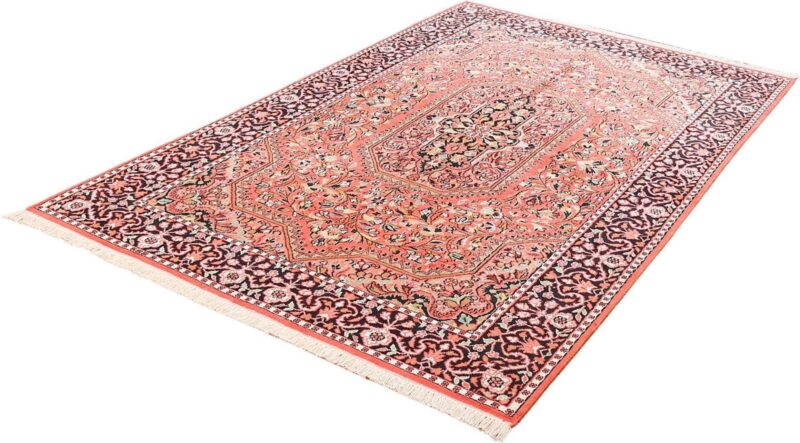 Kashmir Oriental Rug 153 × 245 cm, Silk, hand-knotted — view 5