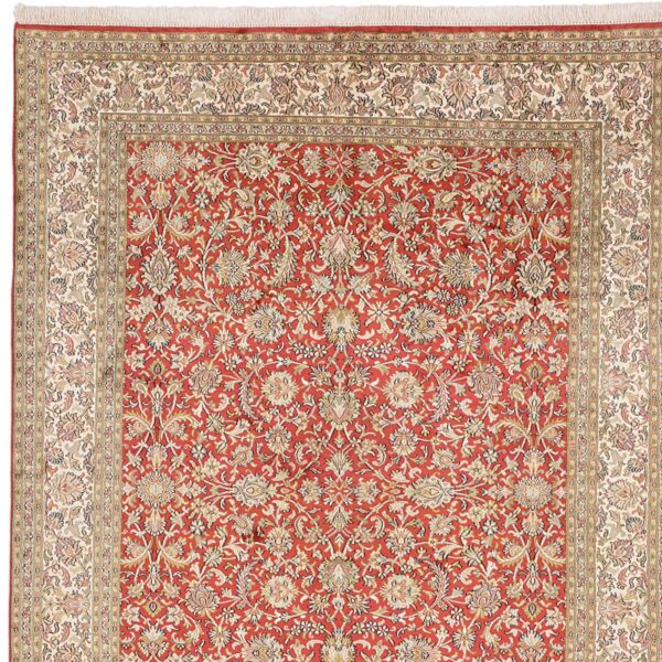 Kashmir Oriental Rug 156 × 217 cm, Silk, hand-knotted — view 7