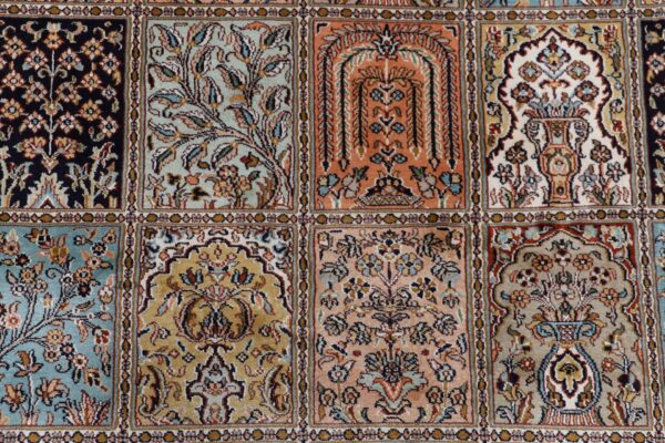 Kashmir Oriental Rug 165 × 248 cm, Silk, hand-knotted — view 9