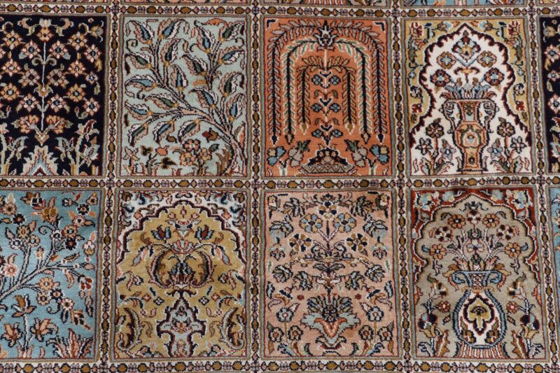 Kashmir Oriental Rug 165 × 248 cm, Silk, hand-knotted — view 9