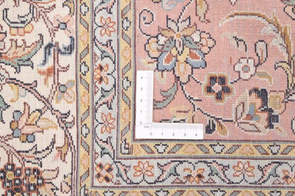 Kashmir Oriental Rug 166 × 243 cm, Silk, hand-knotted, pastel — view 3