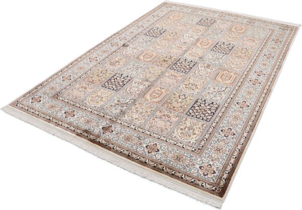 Kashmir Oriental Rug 172 × 246 cm, Silk, hand-knotted — view 3