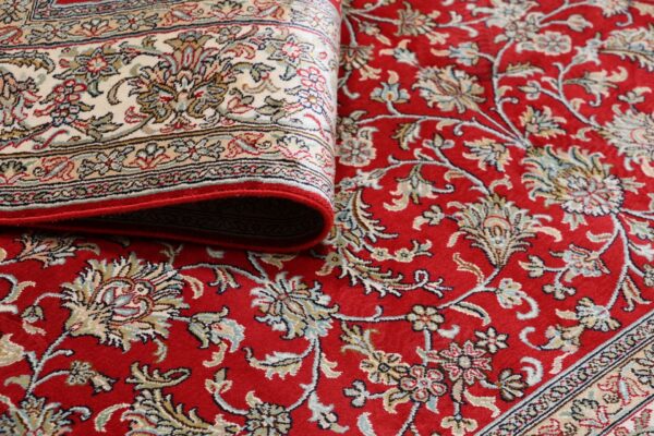 Kashmir Oriental Rug 172 × 249 cm, Silk, hand-knotted — view 10