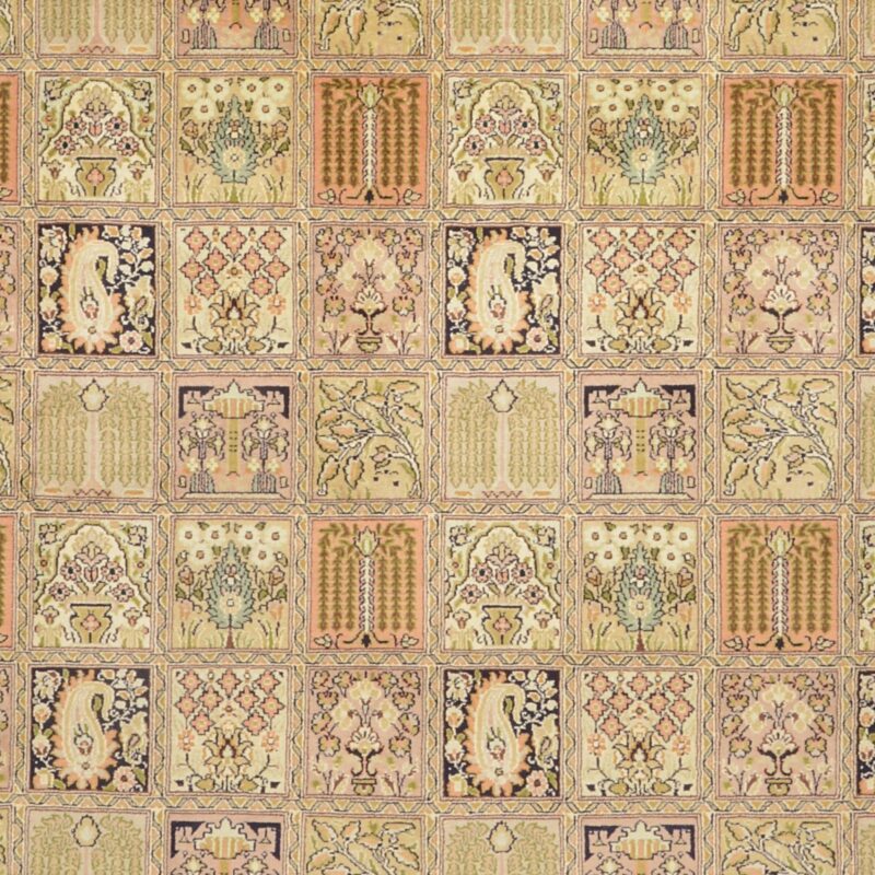Kashmir Oriental Rug 185 × 275 cm, Silk, hand-knotted — view 5
