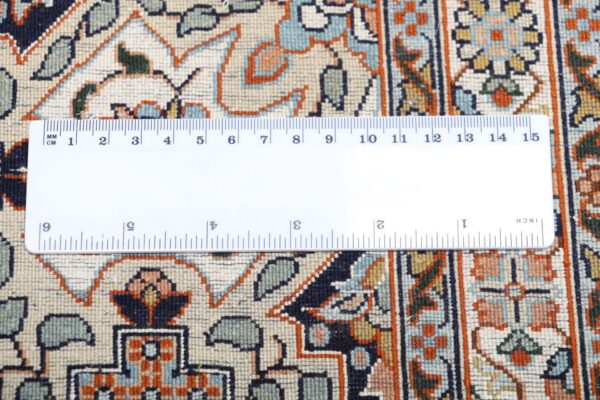 Kashmir Oriental Rug 187 × 183 cm, Silk, hand-knotted — view 11
