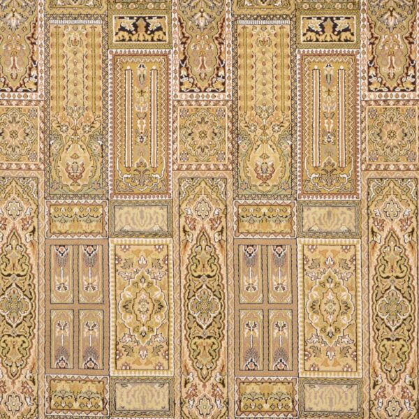 Kashmir Oriental Rug 189 × 274 cm, Silk, hand-knotted — view 5