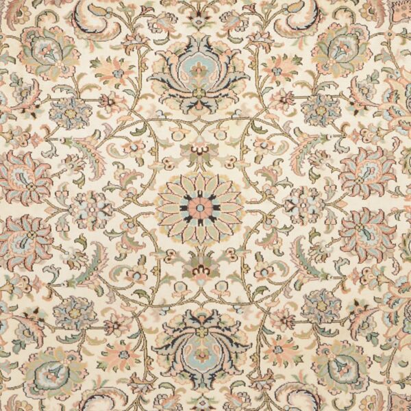 Kashmir Oriental Rug 193 × 276 cm, Silk, hand-knotted — view 5