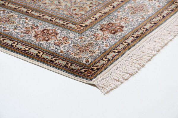 Kashmir Oriental Rug 208 × 297 cm, Silk, hand-knotted — view 6
