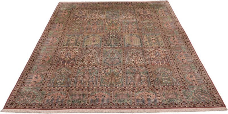 Kashmir Oriental Rug 214 × 312 cm, Silk, hand-knotted — view 2