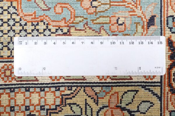 Kashmir Oriental Rug 215 × 301 cm, Silk, hand-knotted — view 11