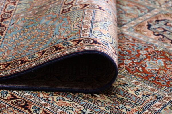 Kashmir Oriental Rug 215 × 301 cm, Silk, hand-knotted — view 10