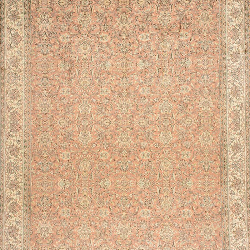 Kashmir Oriental Rug 220 × 303 cm, Silk, hand-knotted — view 6