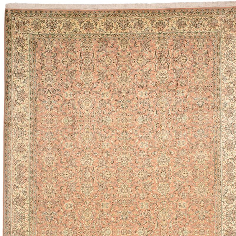 Kashmir Oriental Rug 220 × 303 cm, Silk, hand-knotted — view 7