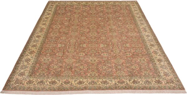 Kashmir Oriental Rug 220 × 303 cm, Silk, hand-knotted — view 2