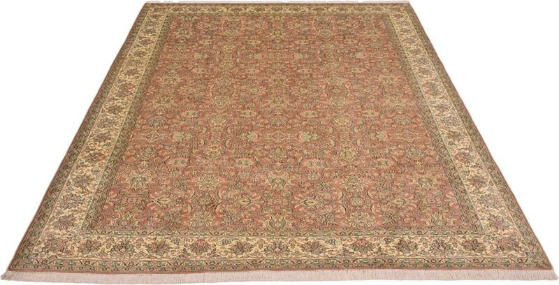 Kashmir Oriental Rug 220 × 303 cm, Silk, hand-knotted — view 2