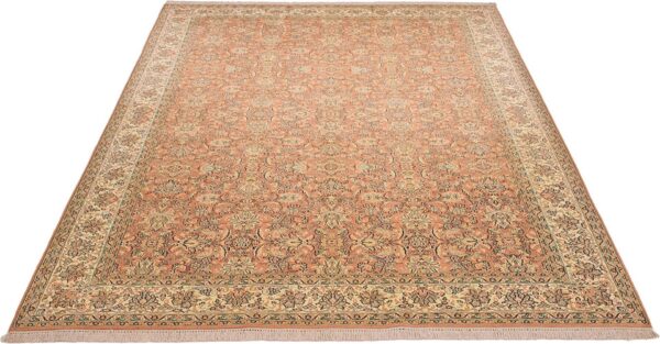 Kashmir Oriental Rug 220 × 303 cm, Silk, hand-knotted — view 3