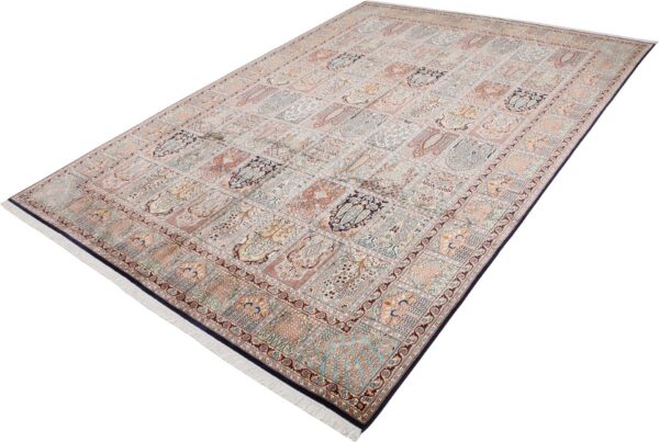Kashmir Oriental Rug 240 × 336 cm, Silk, hand-knotted, refined — view 3
