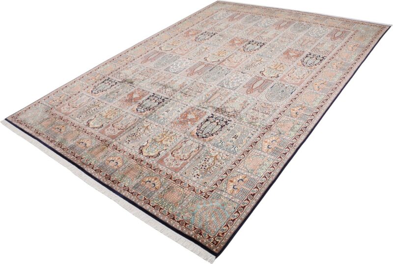 Kashmir Oriental Rug 240 × 336 cm, Silk, hand-knotted, refined — view 3