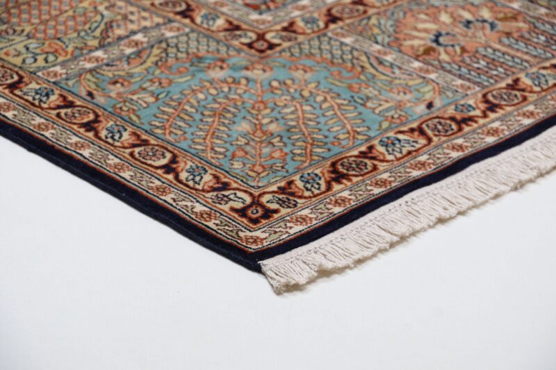 Kashmir Oriental Rug 240 × 336 cm, Silk, hand-knotted, refined — view 6