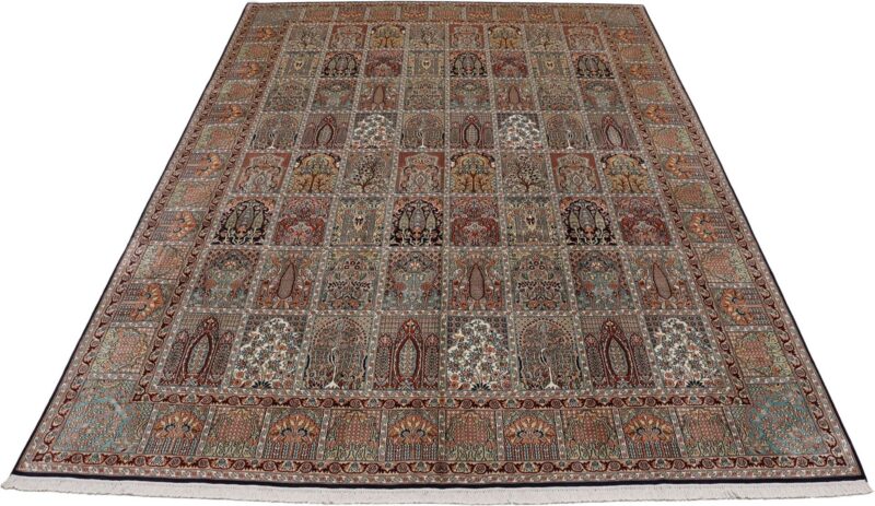 Kashmir Oriental Rug 240 × 336 cm, Silk, hand-knotted, refined — view 7