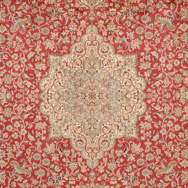 Kashmir Oriental Rug 245 × 312 cm, Silk, hand-knotted — view 5