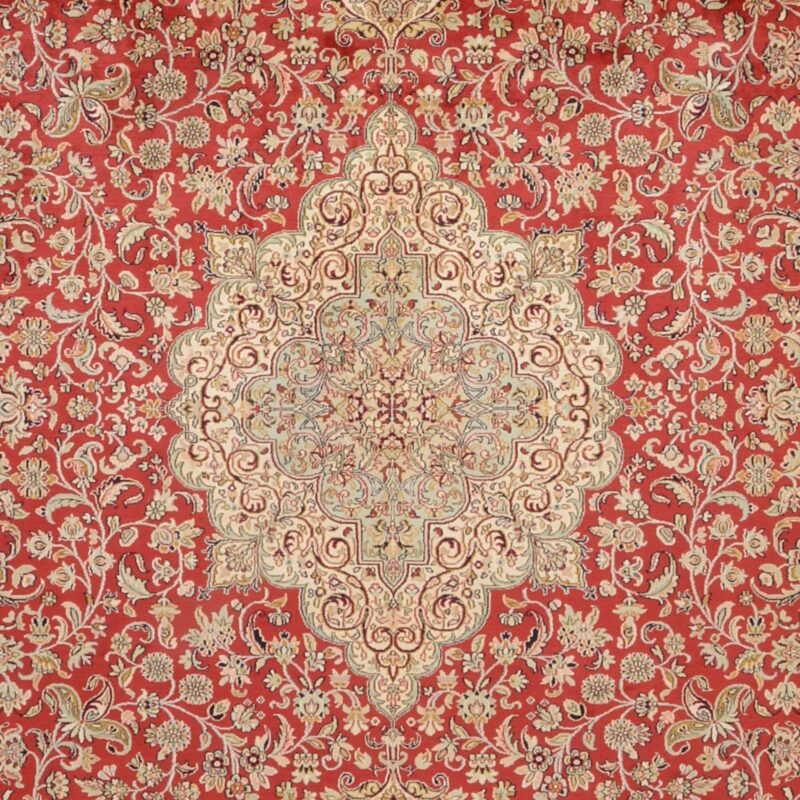 Kashmir Oriental Rug 245 × 312 cm, Silk, hand-knotted — view 5