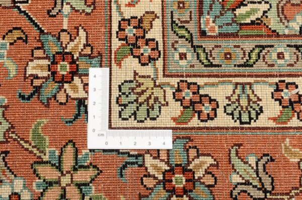 Kashmir Oriental Rug 246 × 341 cm, Silk, hand-knotted — view 3