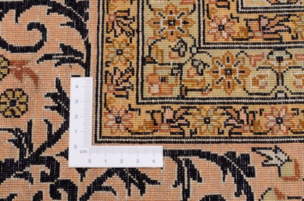 Kashmir Oriental Rug 247 × 305 cm, Silk, hand-knotted, pastel — view 3