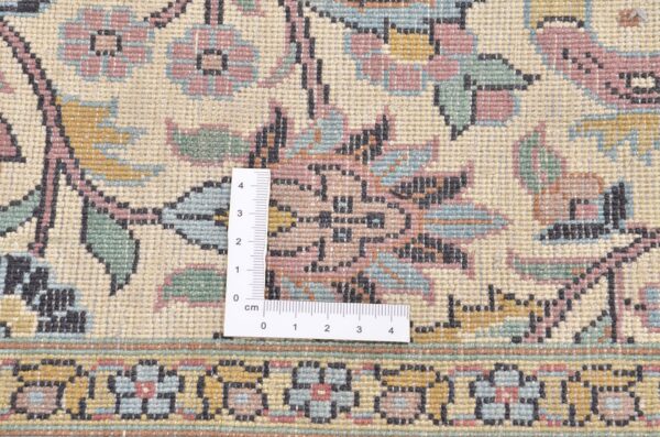Kashmir Oriental Rug 77 × 334 cm, Silk, hand-knotted — view 4