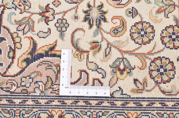 Kashmir Oriental Rug 78 × 322 cm, Silk, hand-knotted — view 4