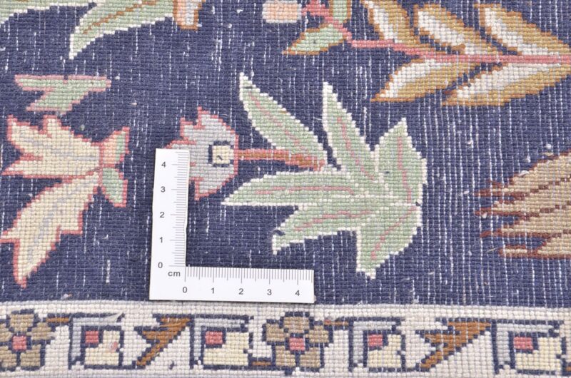 Kashmir Oriental Rug 85 × 310 cm, Silk, hand-knotted — view 4