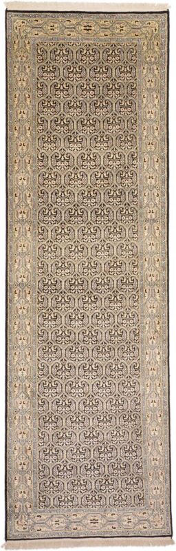 Kashmir Oriental Rug 93 × 295 cm, Silk, hand-knotted, fine