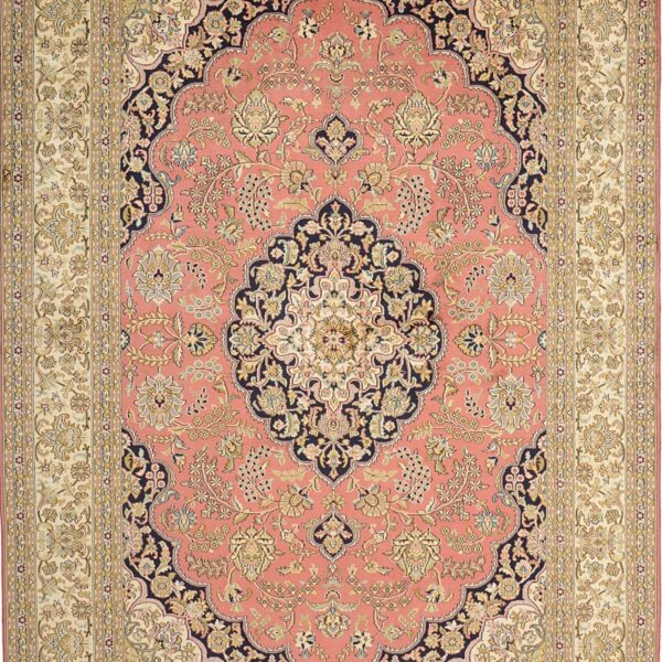 Kashmir Oriental Rug 154 × 221 cm, Silk, hand-knotted — view 5