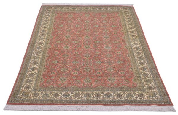 Kashmir Oriental Rug 161 × 264 cm, Silk, hand-knotted — view 2