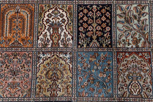 Kashmir Oriental Rug 162 × 241 cm, Silk, hand-knotted — view 9