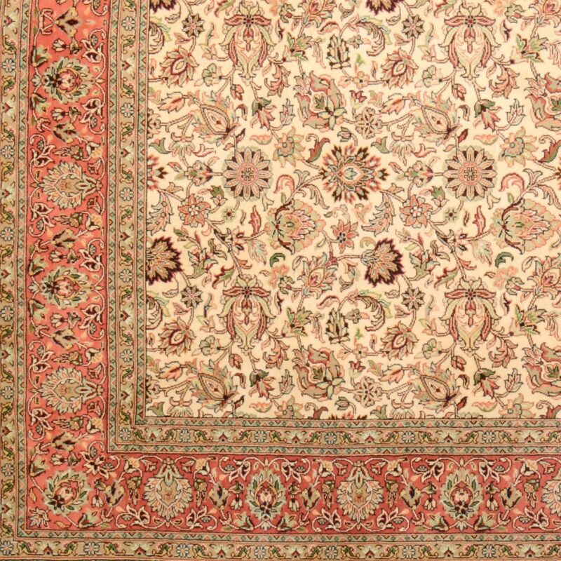 Kashmir Oriental Rug 166 × 242 cm, Silk, hand-knotted, refined — view 4