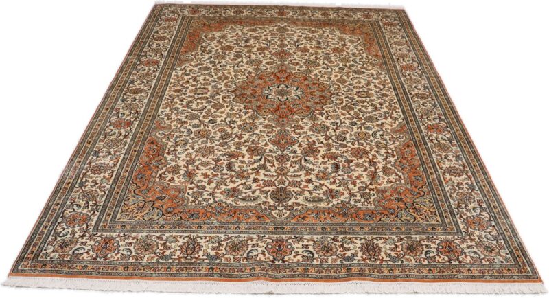 Kashmir Oriental Rug 169 × 254 cm, Silk, hand-knotted — view 7