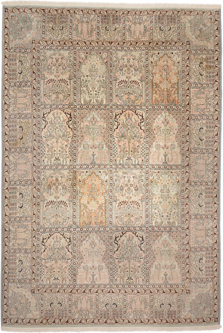Kashmir Oriental Rug 170 × 240 cm, Silk, hand-knotted
