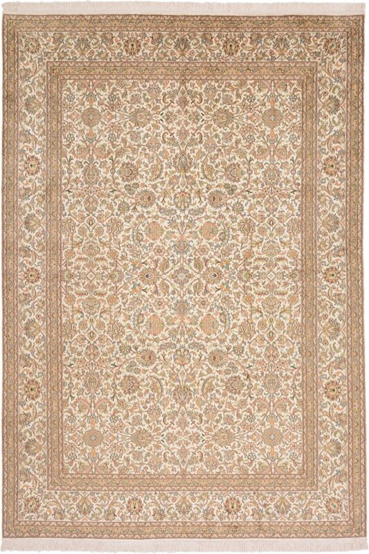 Kashmir Oriental Rug 170 × 247 cm, Silk, hand-knotted