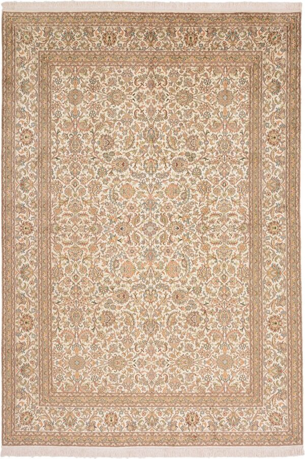 Kashmir Oriental Rug 170 × 247 cm, Silk, hand-knotted