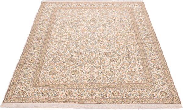 Kashmir Oriental Rug 170 × 247 cm, Silk, hand-knotted — view 3