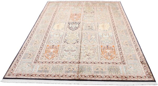 Kashmir Oriental Rug 170 × 250 cm, Silk, hand-knotted — view 2