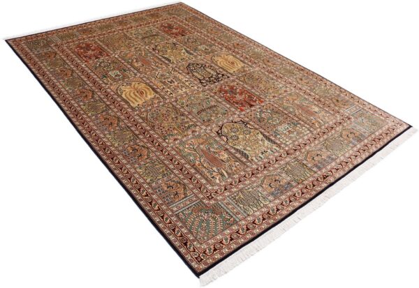Kashmir Oriental Rug 170 × 250 cm, Silk, hand-knotted — view 4
