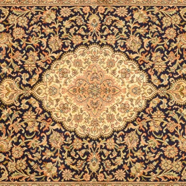 Kashmir Oriental Rug 171 × 252 cm, Silk, hand-knotted — view 4