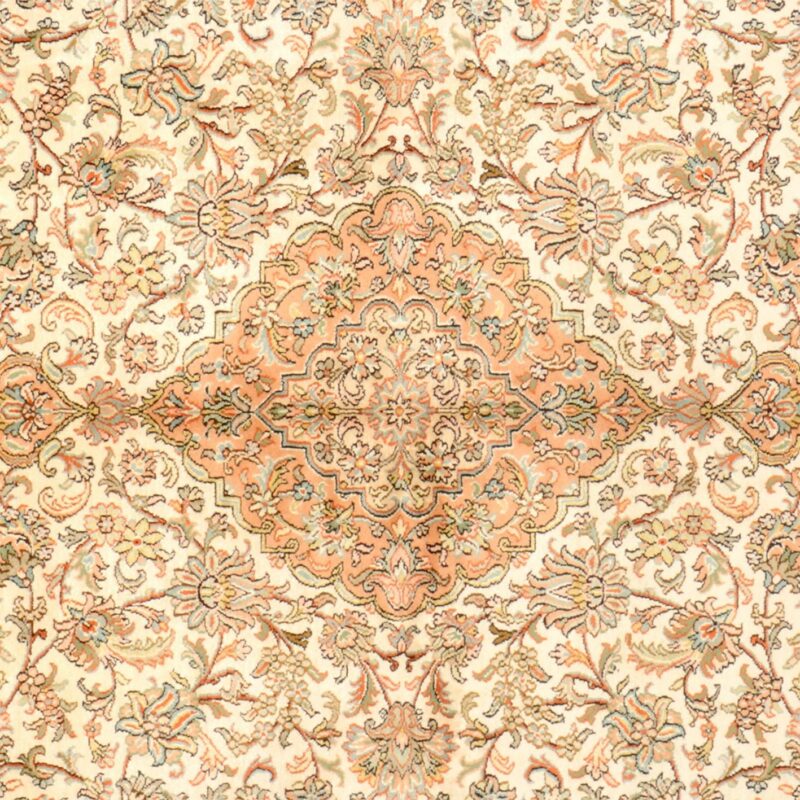 Kashmir Oriental Rug 172 × 256 cm, Silk, hand-knotted — view 4
