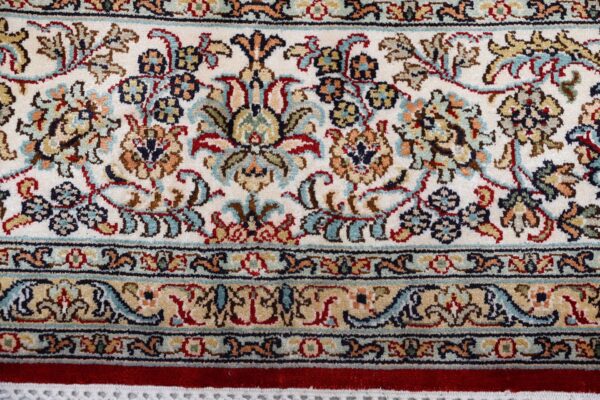 Kashmir Oriental Rug 173 × 249 cm, Silk, hand-knotted, pastel — view 8